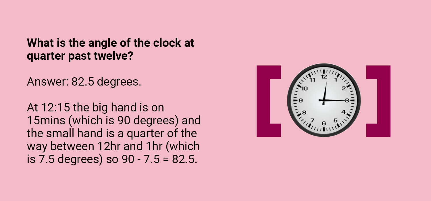 Clock Angle Question
